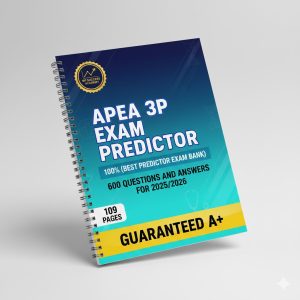 109 PAGES APEA 3P Exam Predictor Exam 100% (Best Predictor Exam for 2025/ 2026)