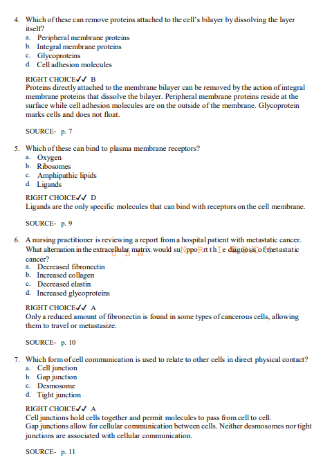 Test Bank for Understanding Pathophysiology 7th Edition by Huether, McCance, and Brashers - Image 3